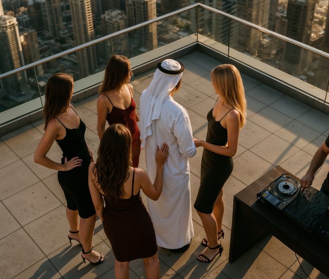 Модели на международном мероприятии